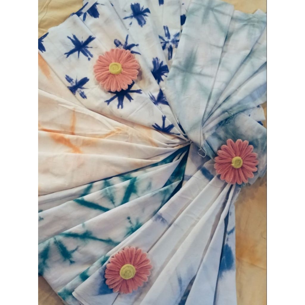 kain shibori handmade