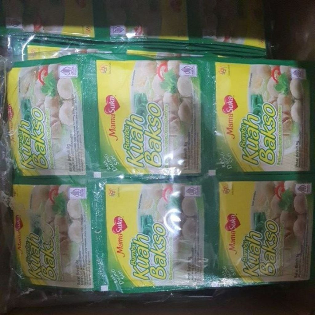 1 Renceng - Mamasuka kuah bakso Bumbu Instan Kuah Bakso