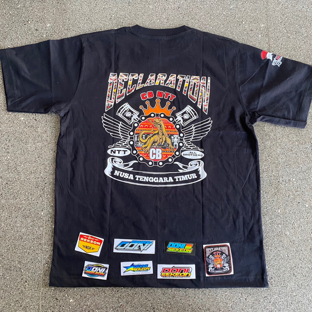 kaos acara cb deklarasi CB NTT cb nusa tenggara timur