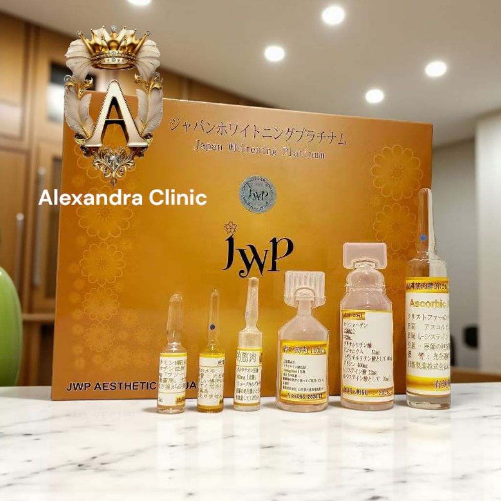 JWP Holo Whitening Original Japan di jamin ori| Japan Platinum Whitening instant