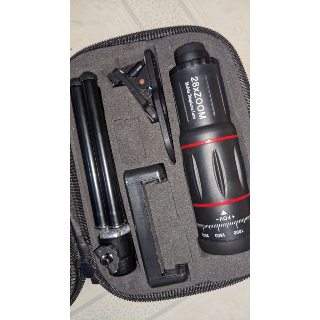 [PRELOVED] TELEZOOM LENSA APEXEL 28X