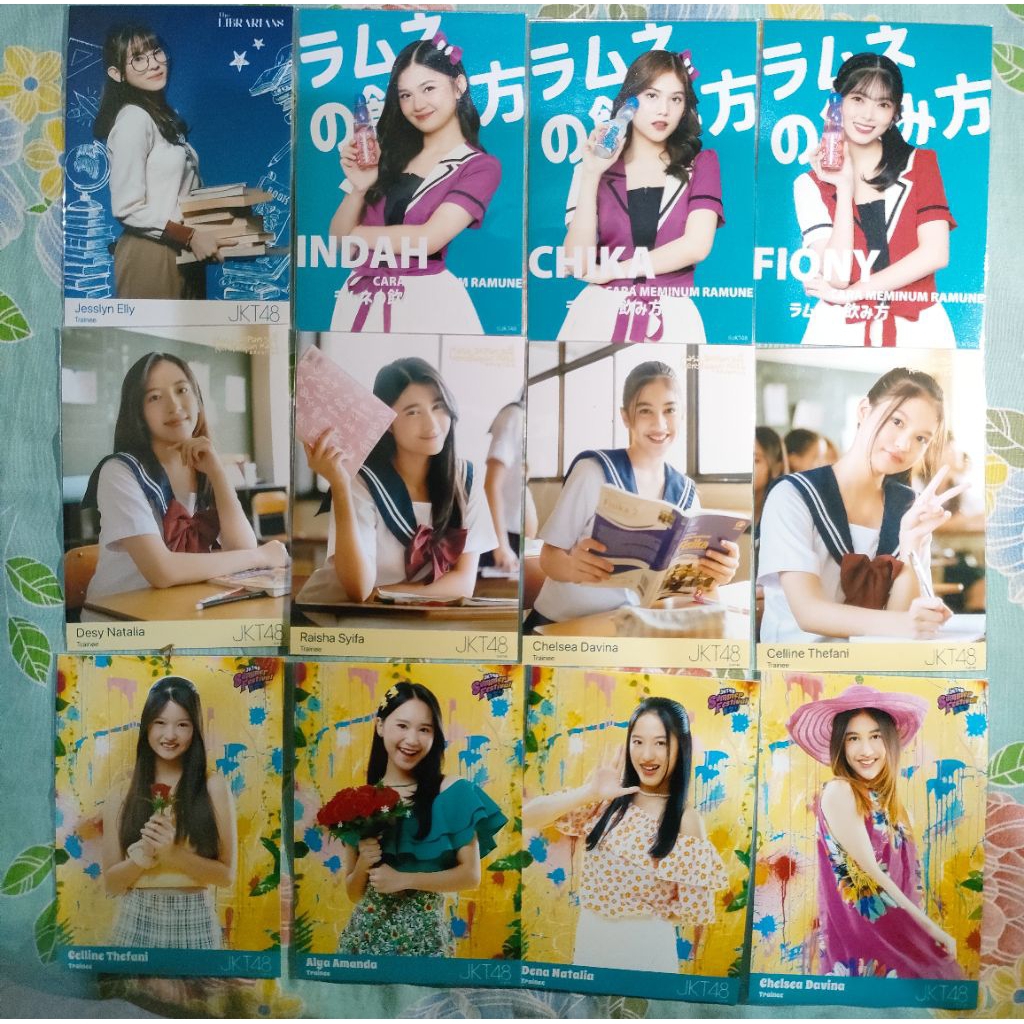 Paket 5 Photopack Official JKT48 Flowerful dan Edisi Random Original Merchandise