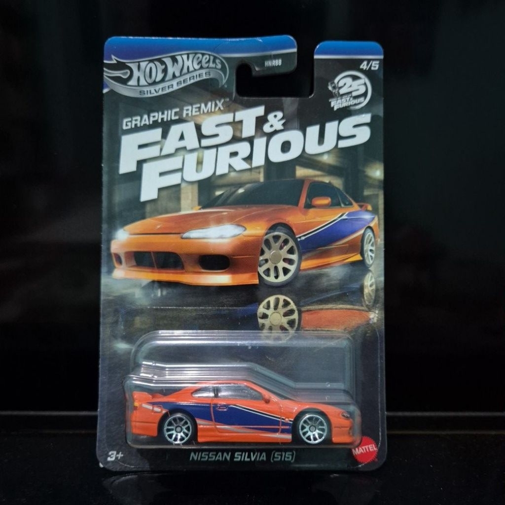 HOT WHEELS NISSAN SILVIA (S15) FAST AND FURIOUS