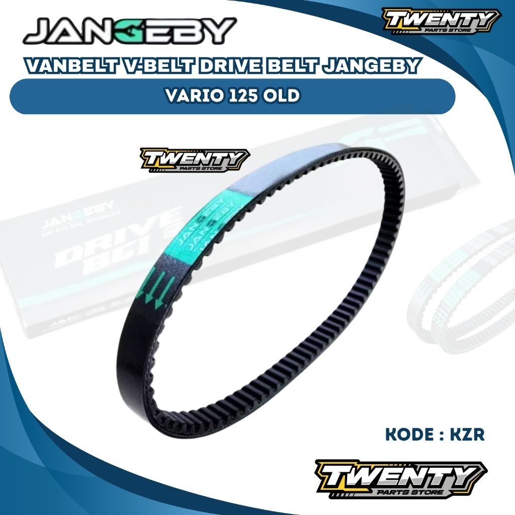 V BELT DRIVE BELT JANGEBY KZR VARIO 125 OLD VANBELT RACING ORI ORIGINAL JANGEBY