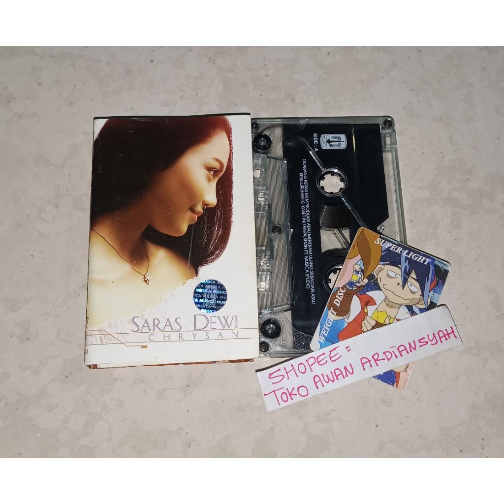 kaset pita saras dewi chrysan lembayung bali (rare/langka)