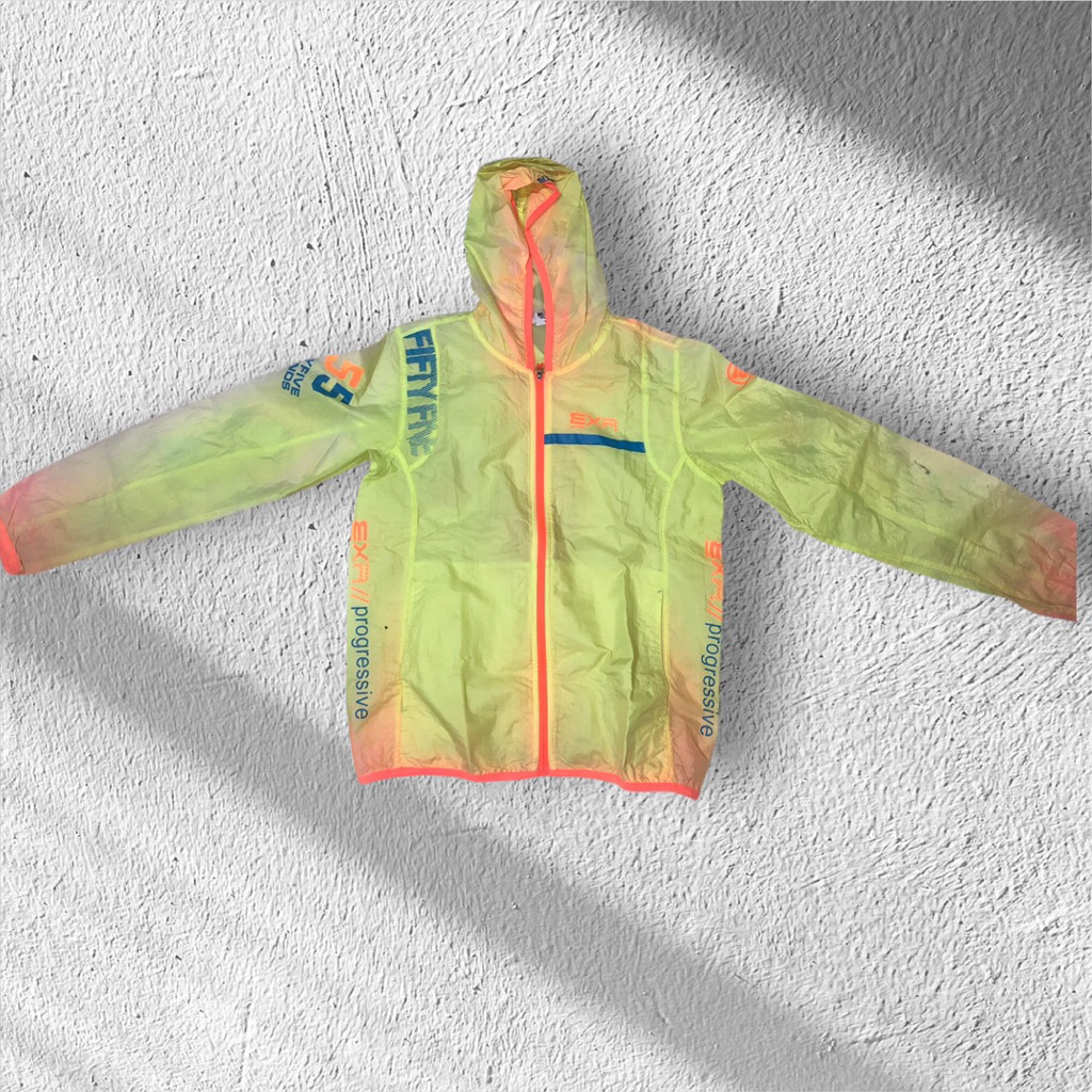 Jaket EXR Original – Windbreaker Neon (Preloved)