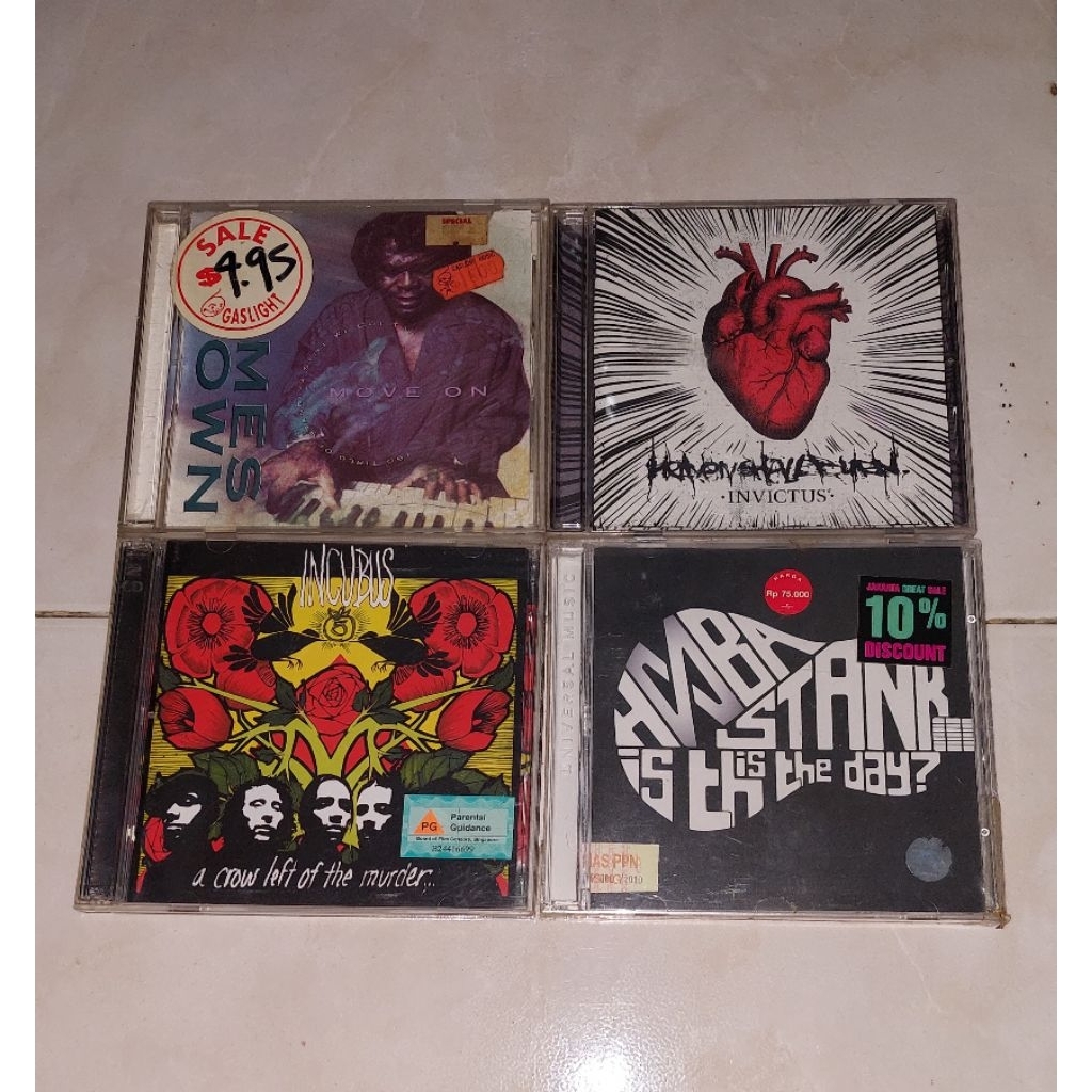 cd JAMES BROWN-Move On (Single) / HEAVEN SHALL BURN-INVICTUS (2) / INCUBUS-A Crow Left Of The Murder