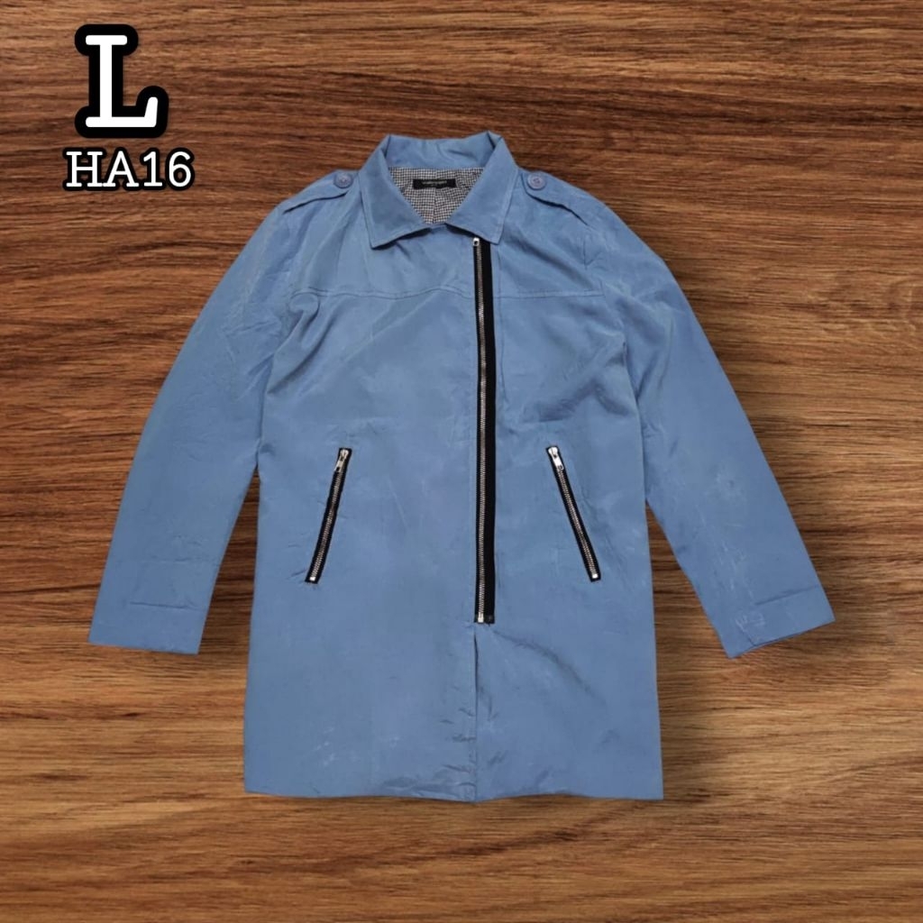 Atasan Valley Girl Blue Jacket