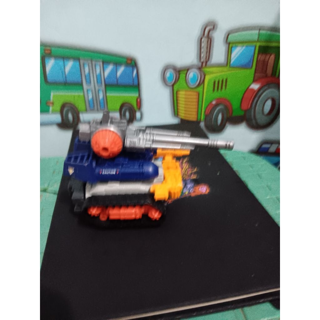 mainan tank multimac jadul junk