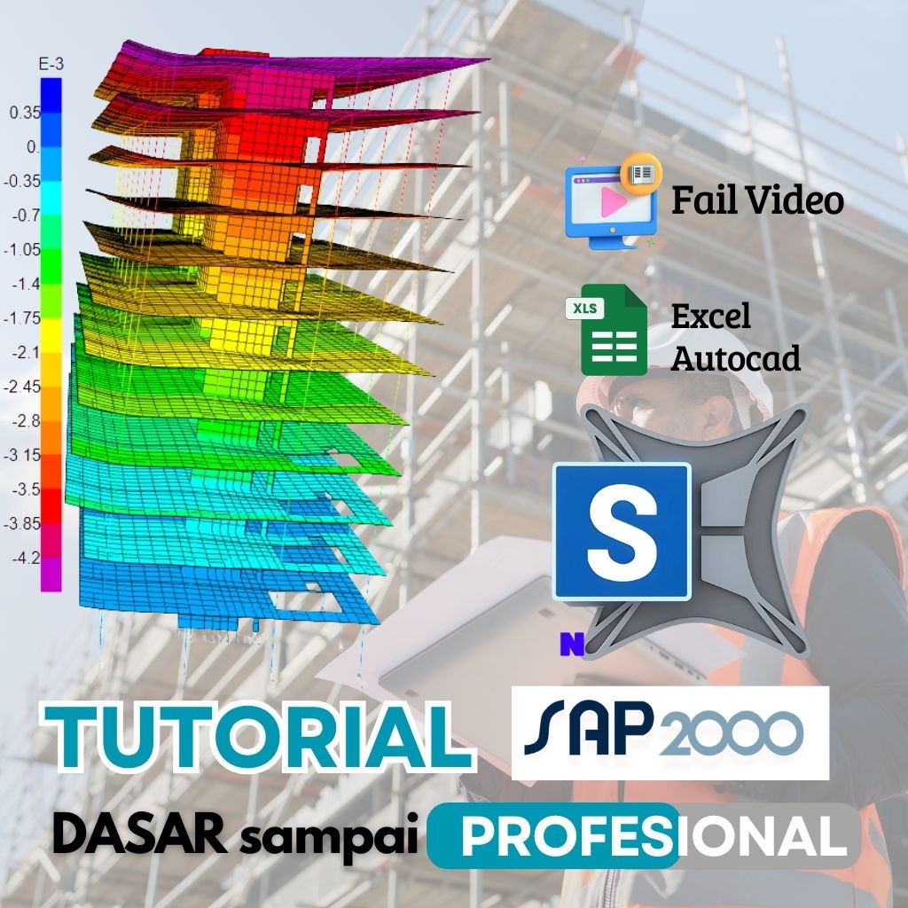 Tutorial SAP 2000 || Video Lengkap