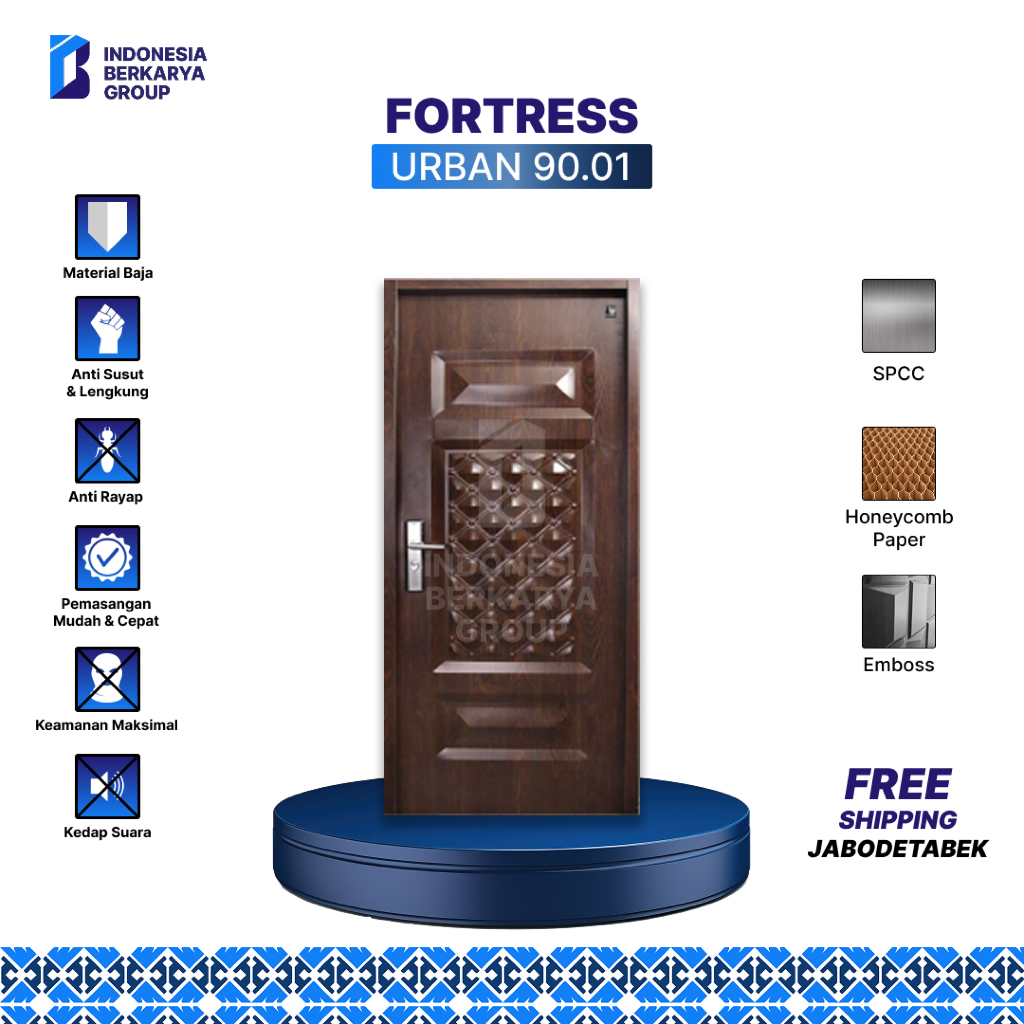 Pintu Baja Fortress Urban 90.01