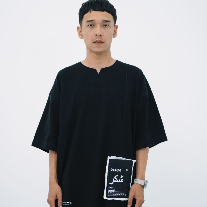 Jouda - Kurta Tshirt, Kurta Tshirt Pria, Kurta Tshirt Premium, Tshirt Oversized - Shukr