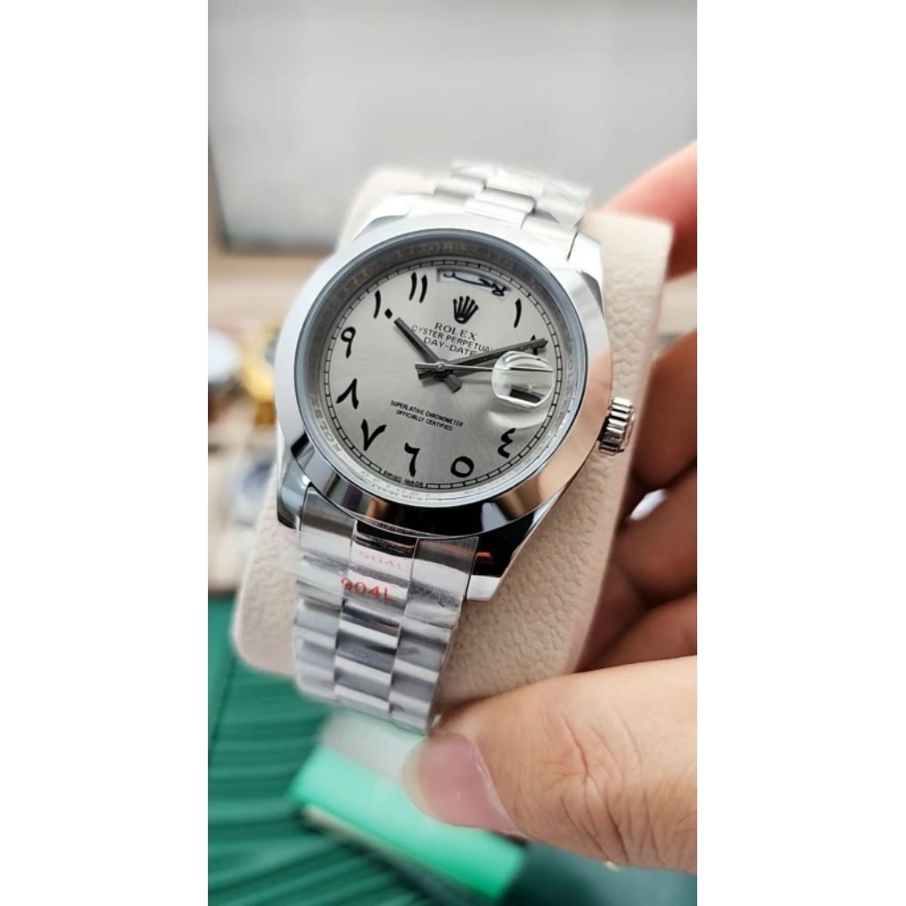 JAM TANGAN PRIA RLX DAYDATE ARAB