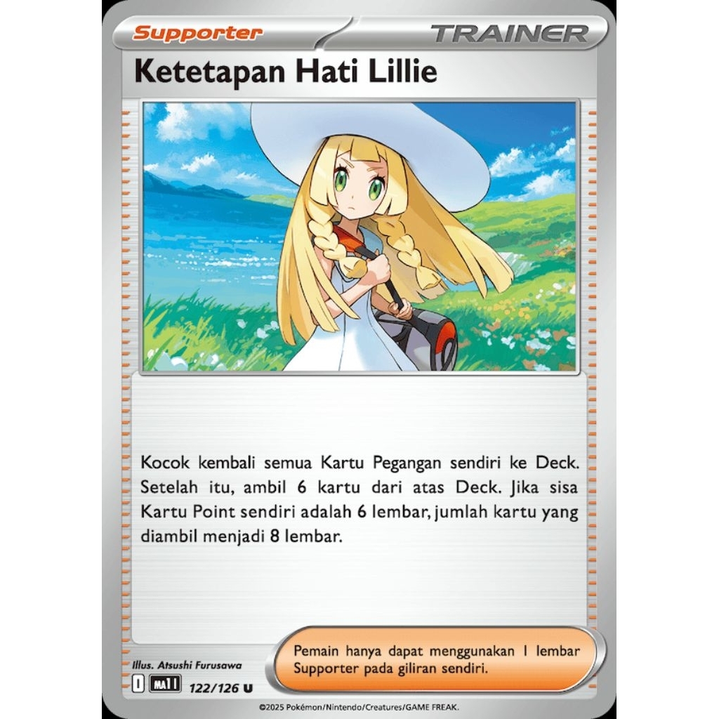 Ketetapan Hati Lillie MA1 122/126 U