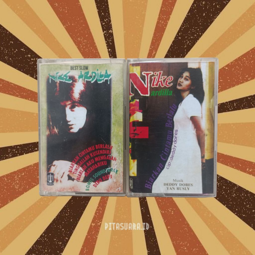 Cassette Nike Ardilla Kaset pita 2 Album Nike Ardilla