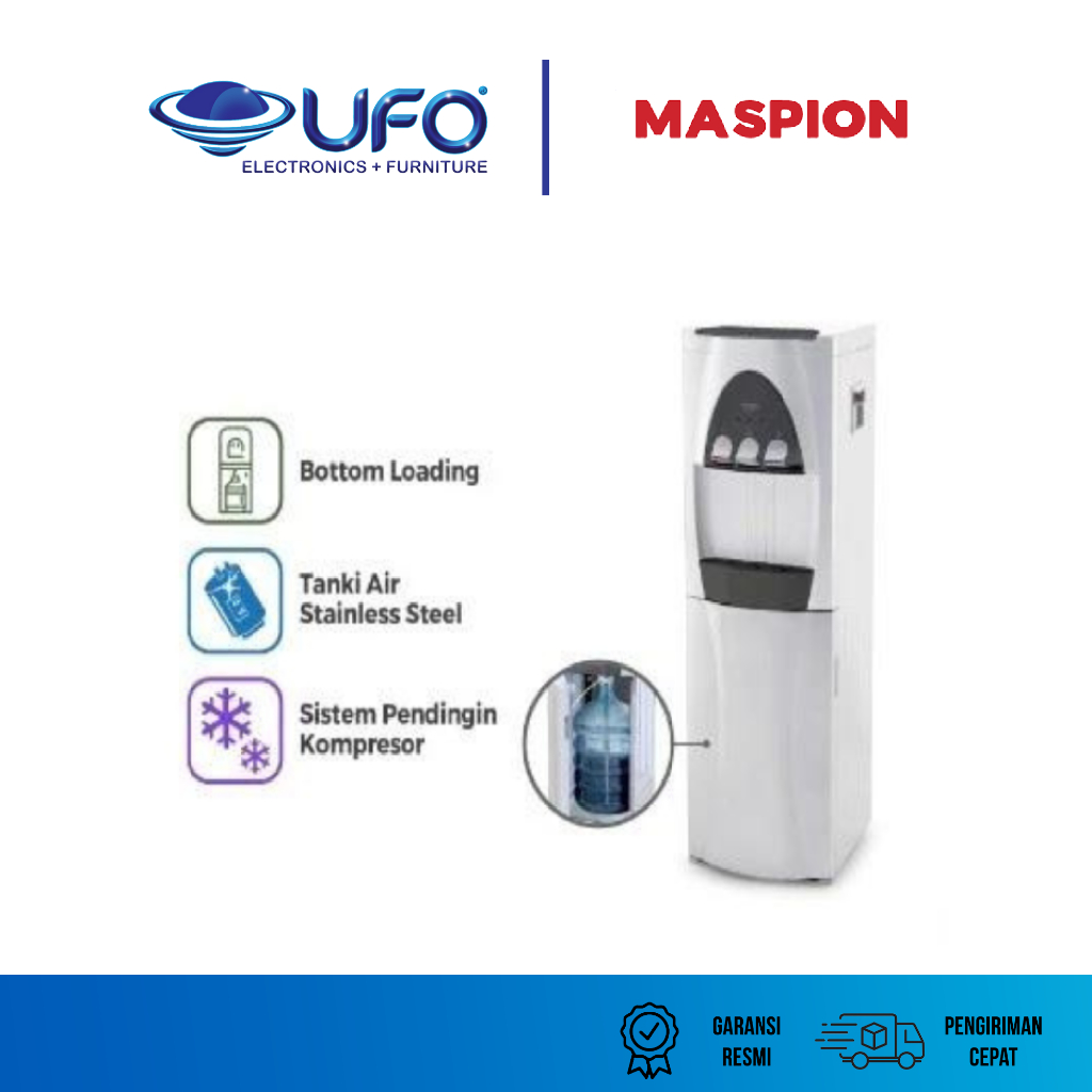 Maspion Dispenser Bottom Loading Normal Dingin  Panas MD105BL