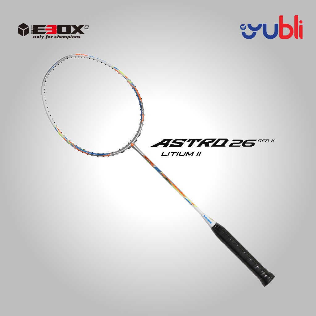 YuBli | RAKET BADMINTON EBOX | RAKET EBOX BADMINTON ASTRO 26 LITHIUM | ORI 100%
