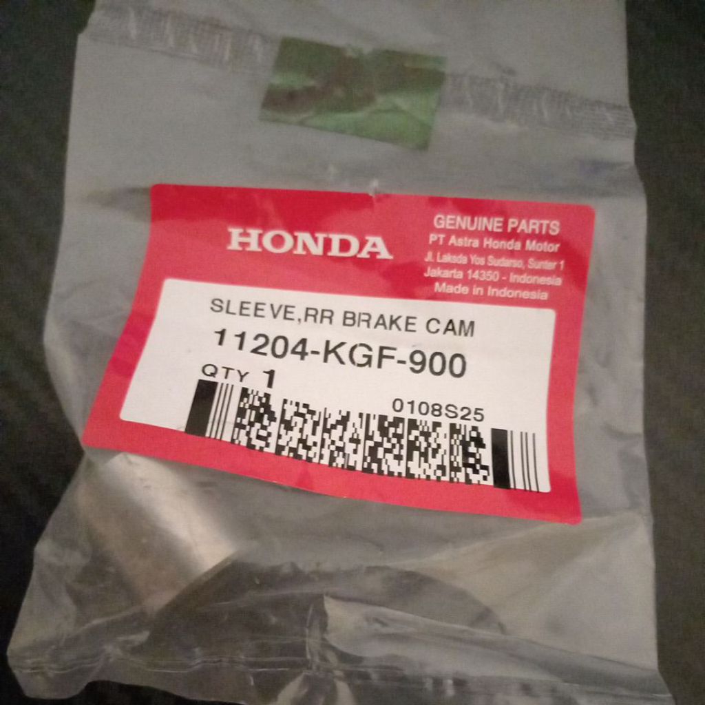Sleeve RR Brake Cam Beat Fi Scoopy eSP Vario 125 150 eSP PCX 150 11204KGF900