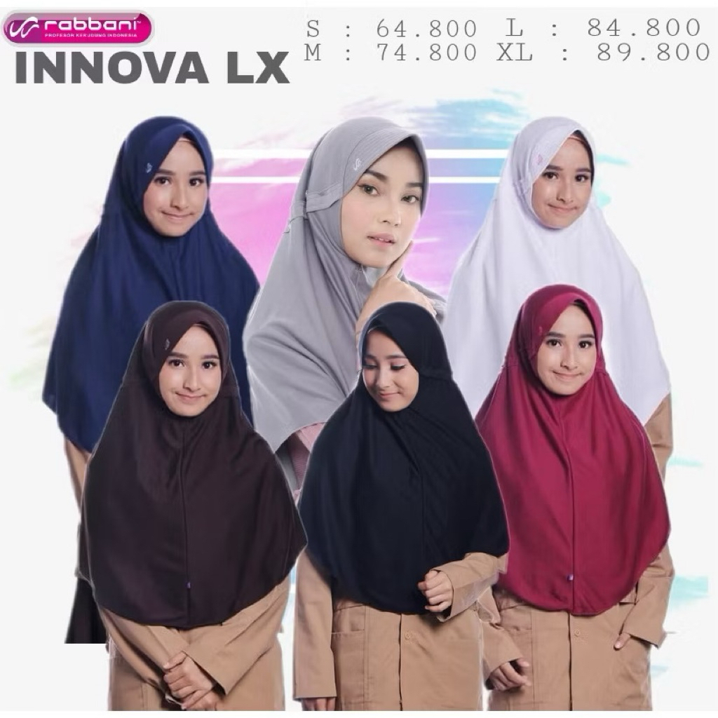 JILBAB RABBANI INNOVA LX