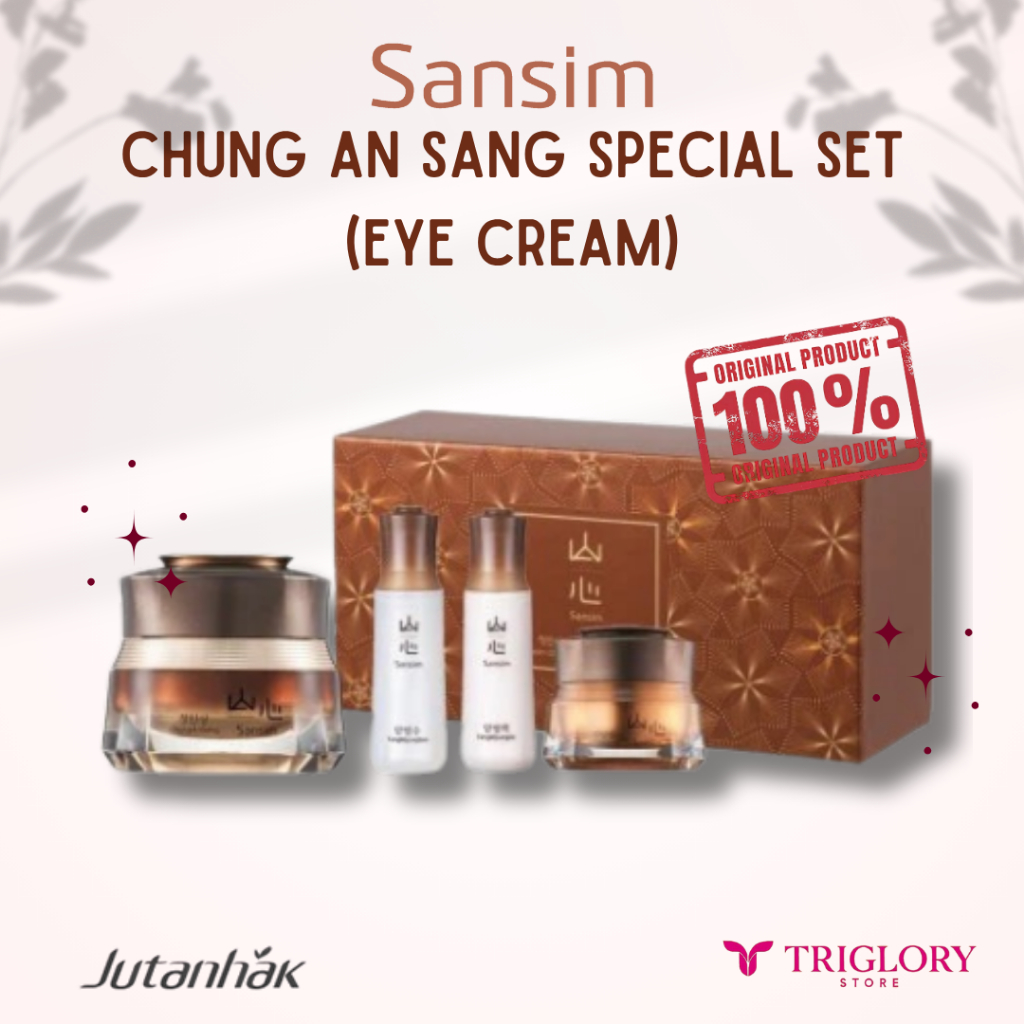 ChungAnSang Special Set Sansim Eye Cream Jutanhak Korea