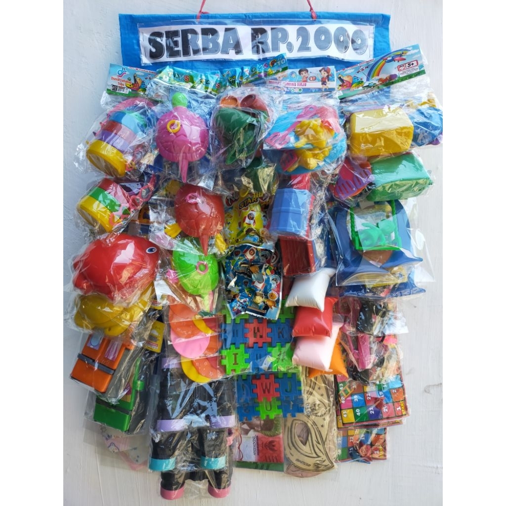 mainan renceng 2000an isi 50pcs