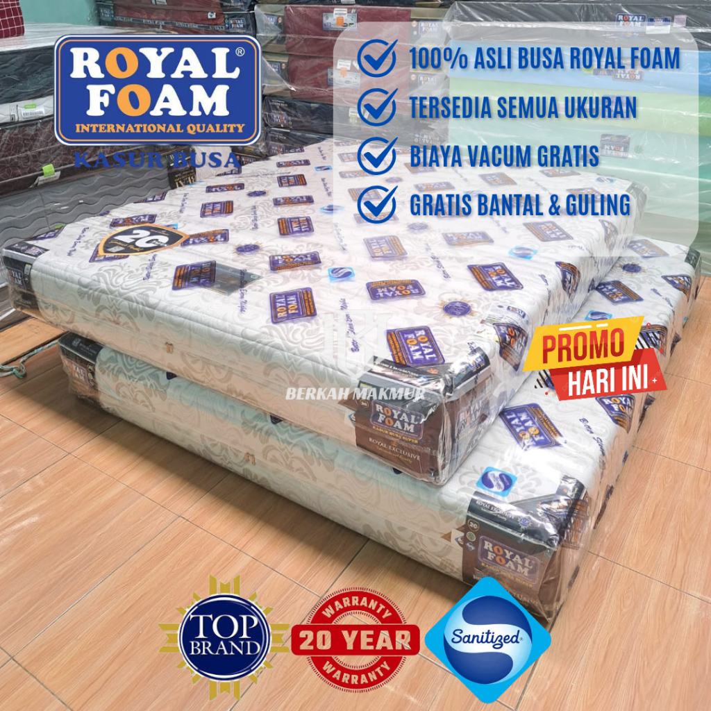 ROYAL EXCLUSIVE ECONOMY (REE) PRESTIGE | REE PRESTIGE | KASUR BUSA ROYAL FOAM DENSITY 24 (GARANSI 20