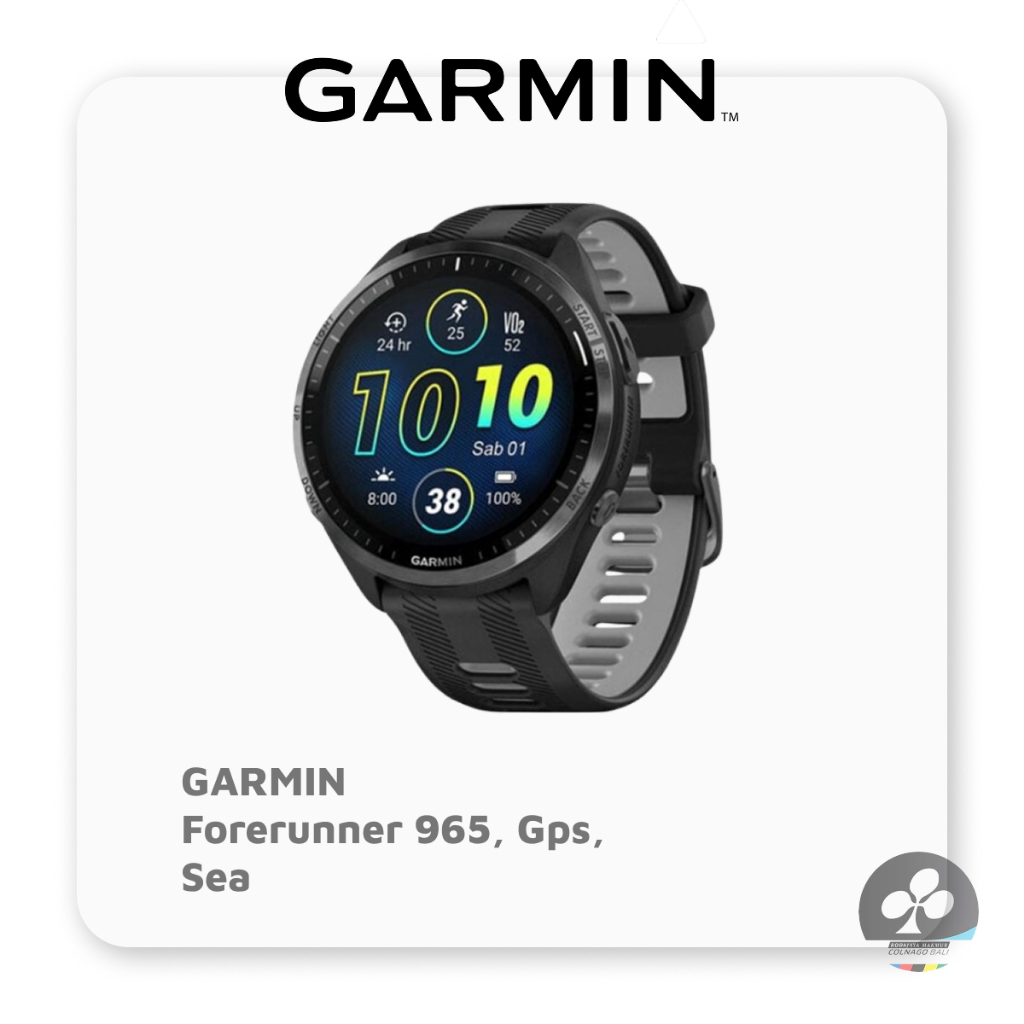 JAM TANGAN GARMIN - Forerunner 965, Gps, Sea (BLACK)