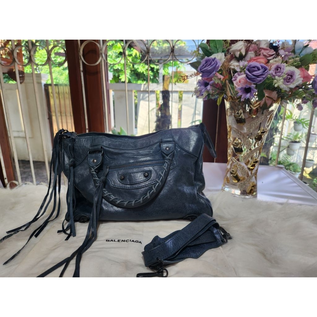 Preloved Balenciaga Clasic city denim