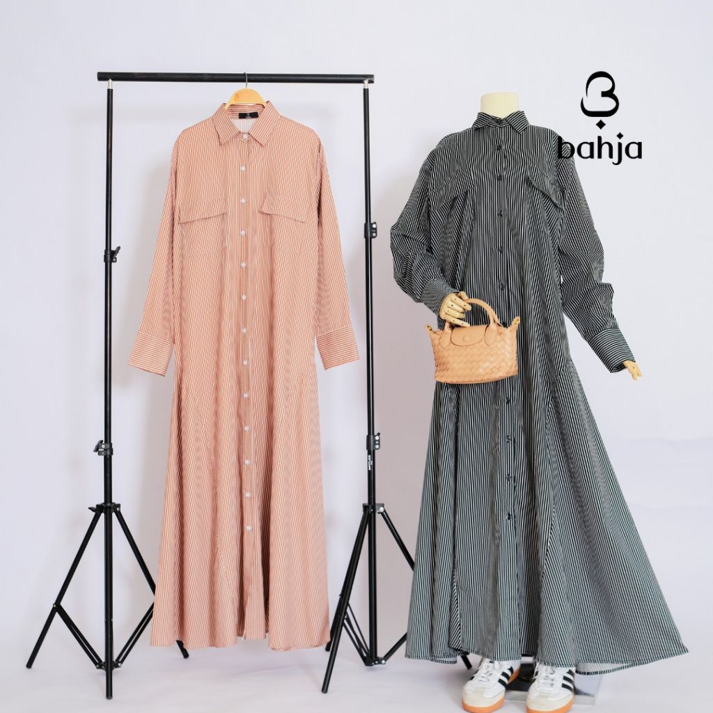 Bahja Syari - Nuha Abaya - (Gamis Abaya Daily/Umroh/Haji)