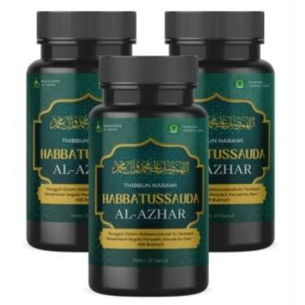 Habbatussauda Al Azhar 3 botol
