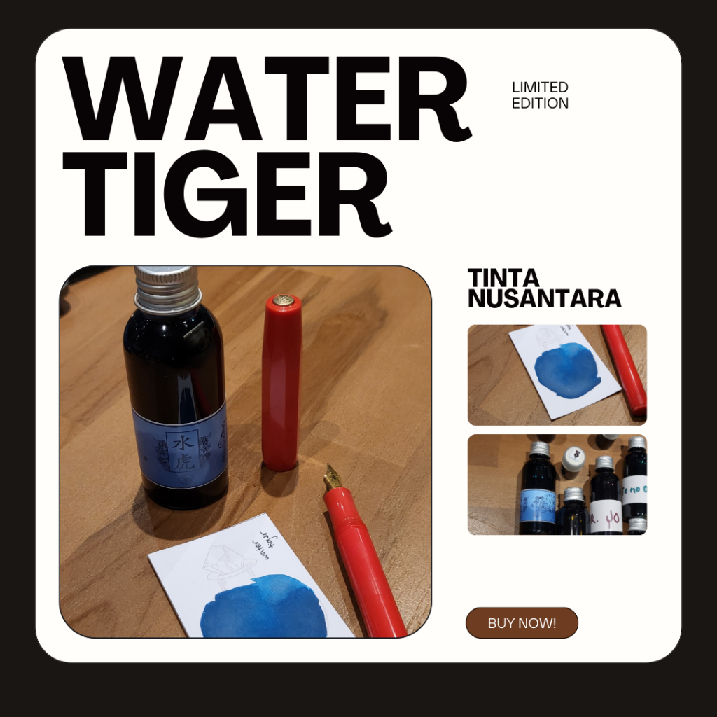 Tinta Fountain Pen (Fountain Pen Ink) - Water Tiger Ink