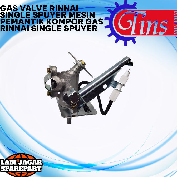 GAS VALVE RINNAI SINGLE SPUYER MESIN PEMANTIK KOMPOR GAS RINNAI SINGLE SPUYER