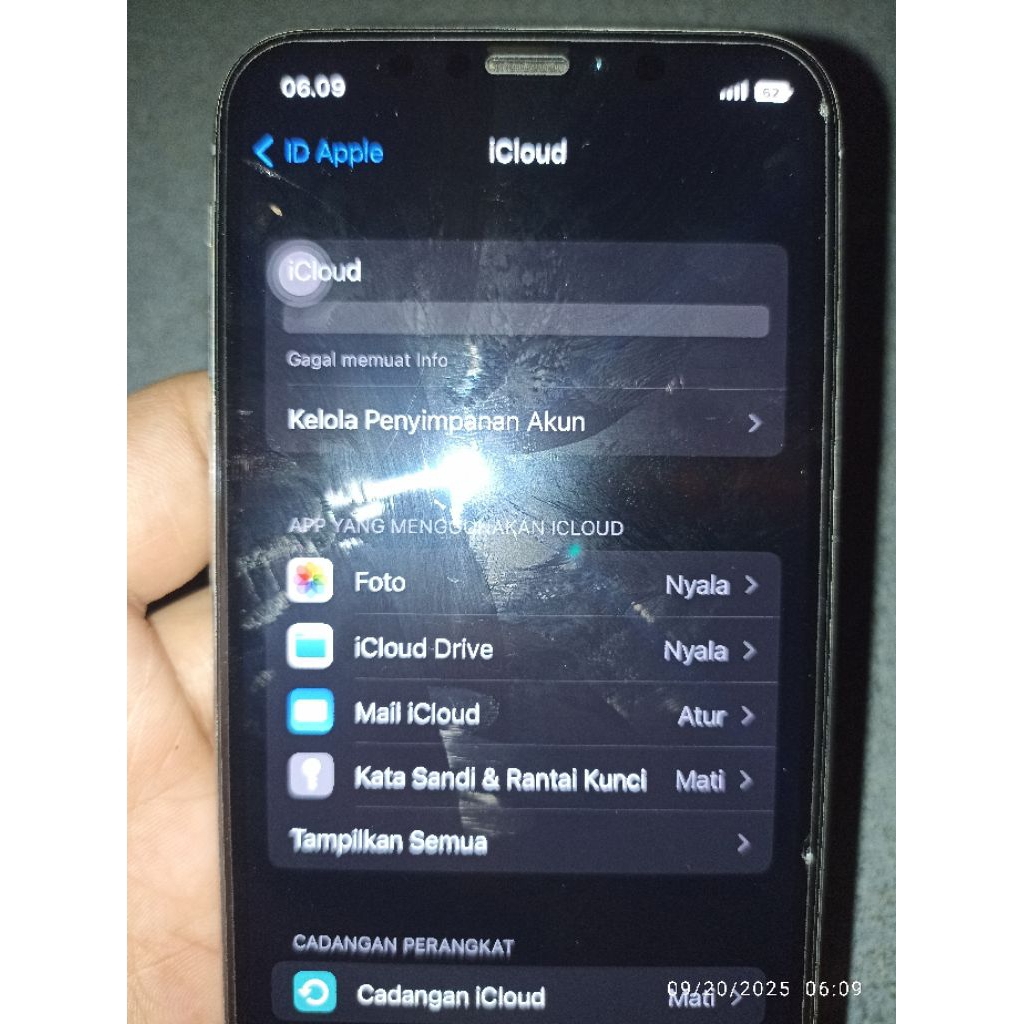iPhone X Inter 64GB  Second