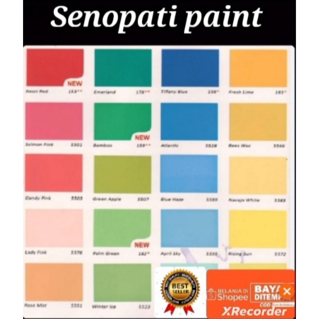 Cat Tembok 1 Kg super Glossy Cat genteng Cat kolam renang