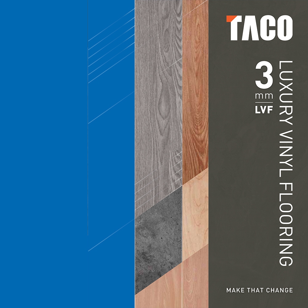 Lantai Vinyl Taco 3mm Murah