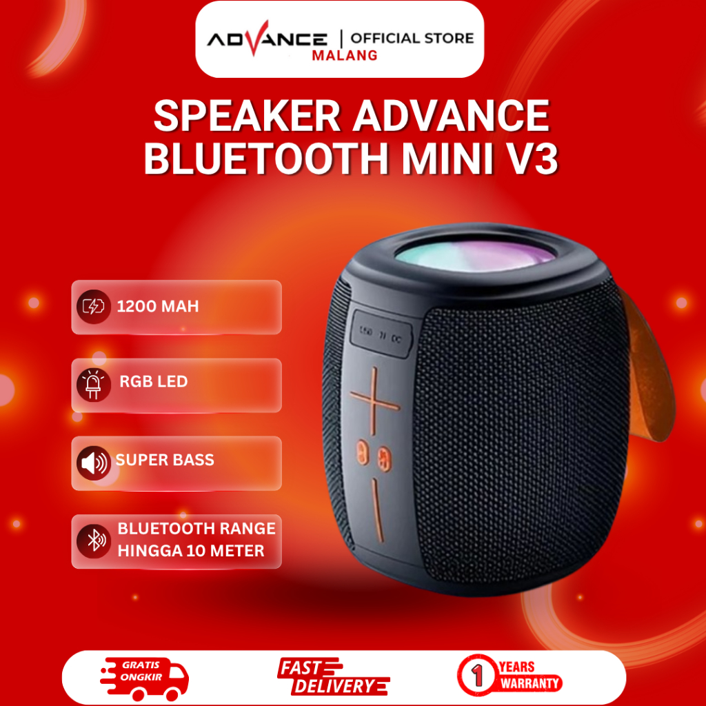 Speaker Advance Bluetooth Mini V3