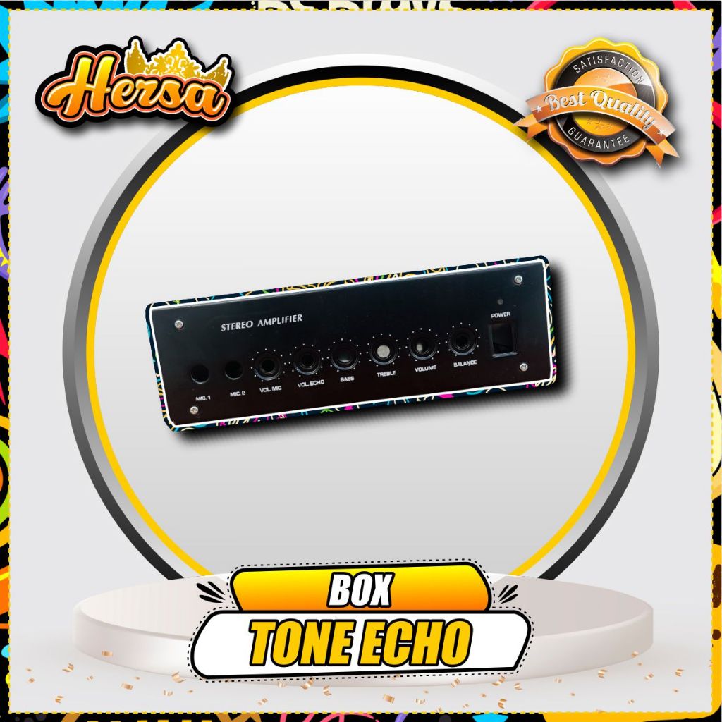 Box Amplifier Tone Echo Tanpa USB Bluetooth