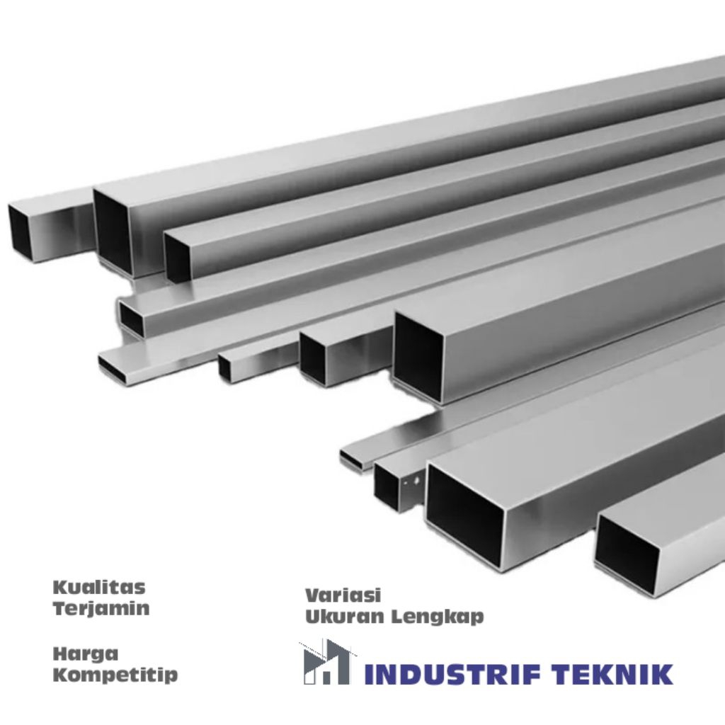 hollow aluminium 50 x 50 x t2 x 1000