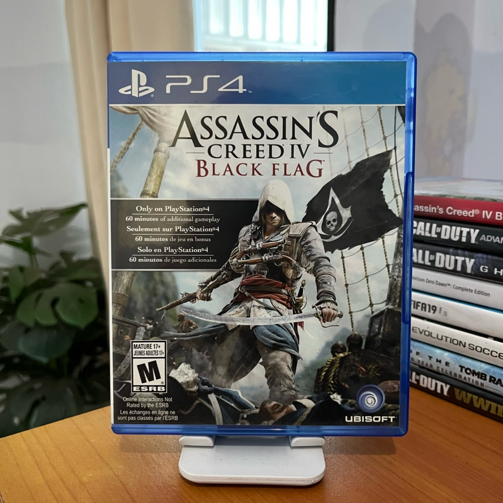 assassin creed black flag ps4 disc playstation4 kaset ps bd asasin blackflag