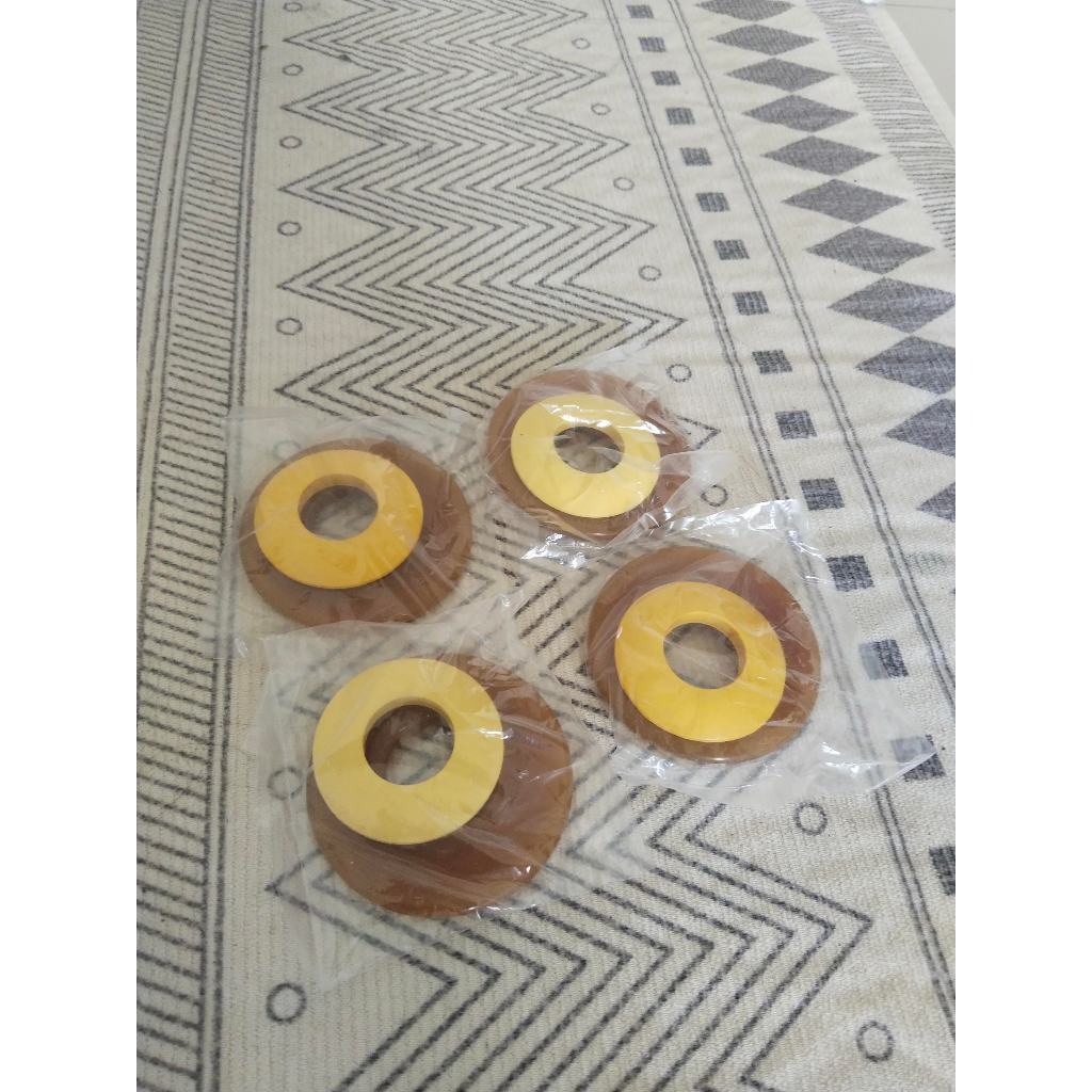 Tsuba untuk Shinai Pedang Bambu, termasuk stopper