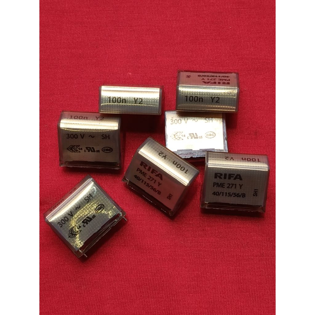 Cpacitor RIFA PME271Y 100n/0,1uf 300V original