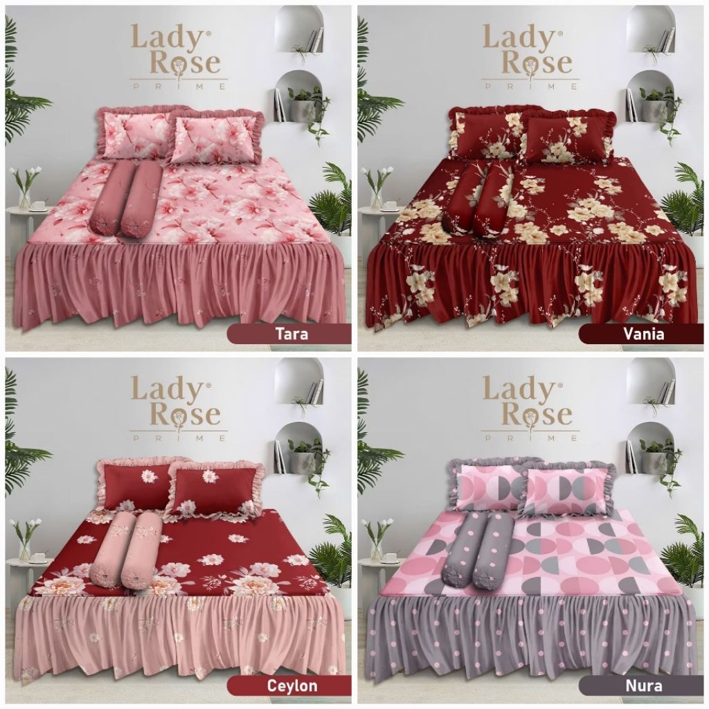 Sprei Rumbai lady rose uk.180×200 T 30cm