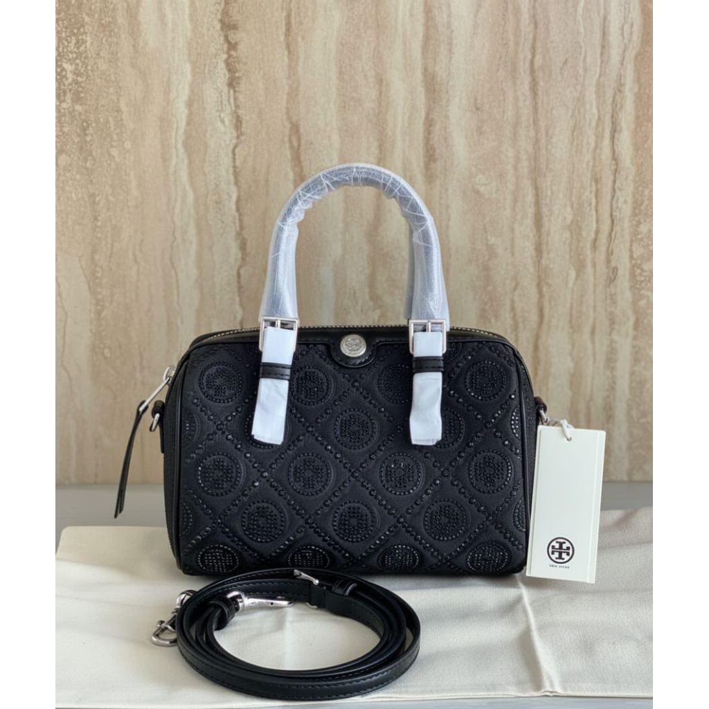 *Ready tb Monogram Embellished Petite Barrel