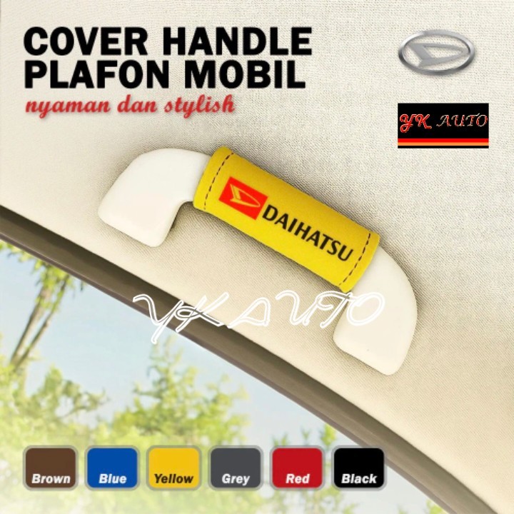 1pcs Sarung Hendel Plafon Daihatsu Cover Handle Ayla Xenia Terios Sirion Granmax Pelindung Pegangan 