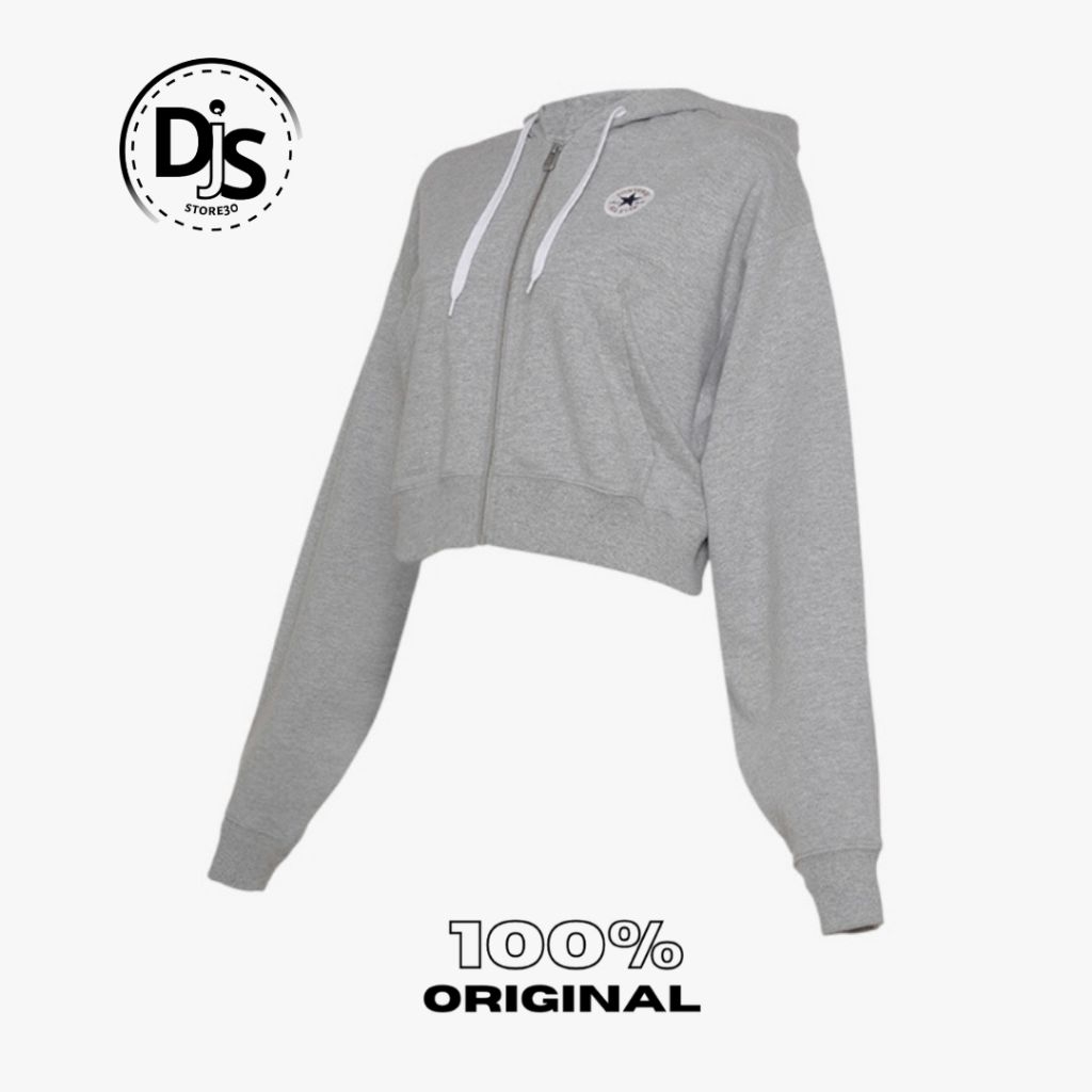 Jaket Converse Women Converse Retro Full zip Women Hoodie Original