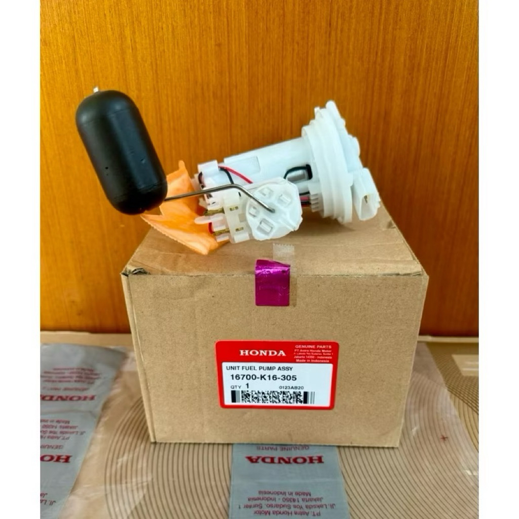 POMPA BENSIN ( FUEL PUMP ) KODE K16 BEAT FI (2012-2016) SCOOPY FI (2010-2017)