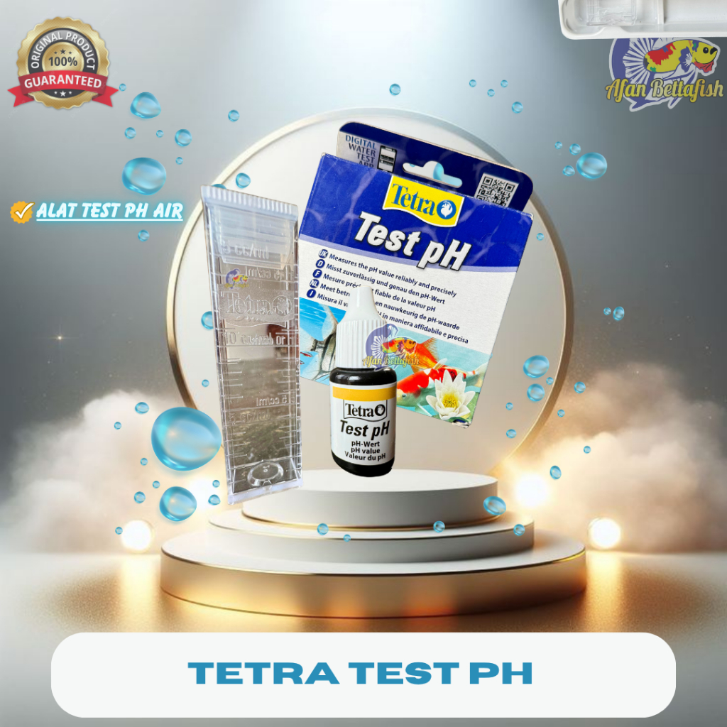 TETRA TEST PH / TES PH AIR AQUARIUM / TAWAR LAUT DAN KOLAM