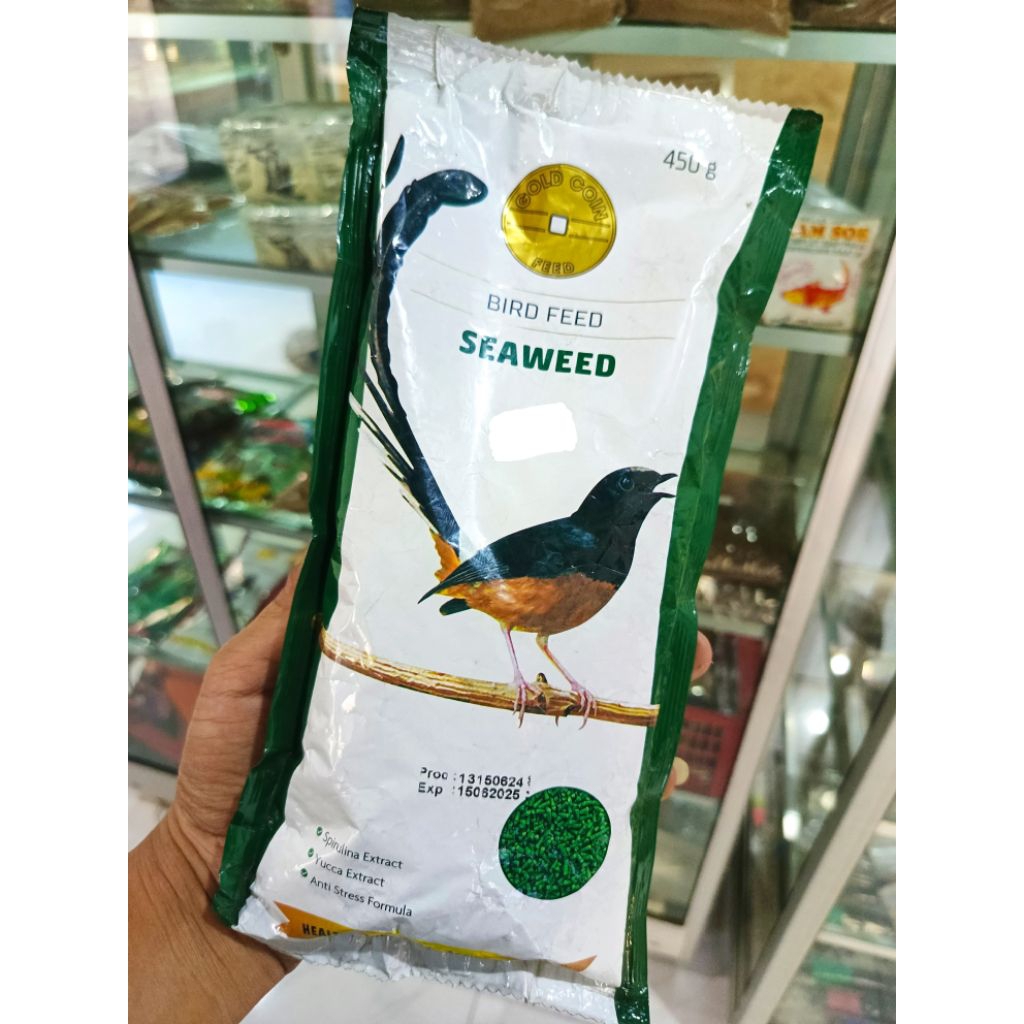 VOER PAKAN BURUNG GOLD COIN MURAI 450gr