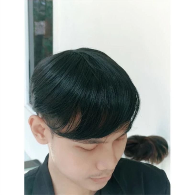 WIG PENUTUP BOTAK PRIA /Toupe penutup botak pria rambut pendek
