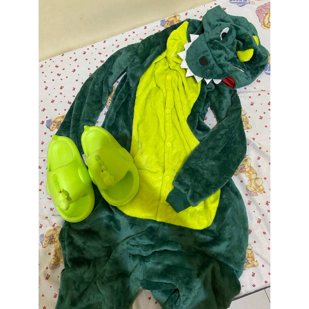 kostum dino dinosaurus